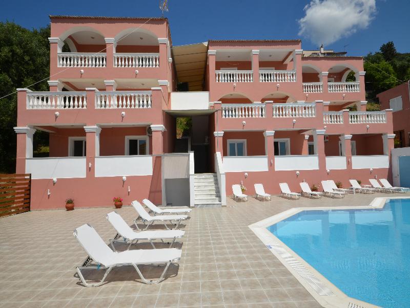 Paradiso Hotel Sea View And Pool Suites Ipsos Corfu Exteriér fotografie